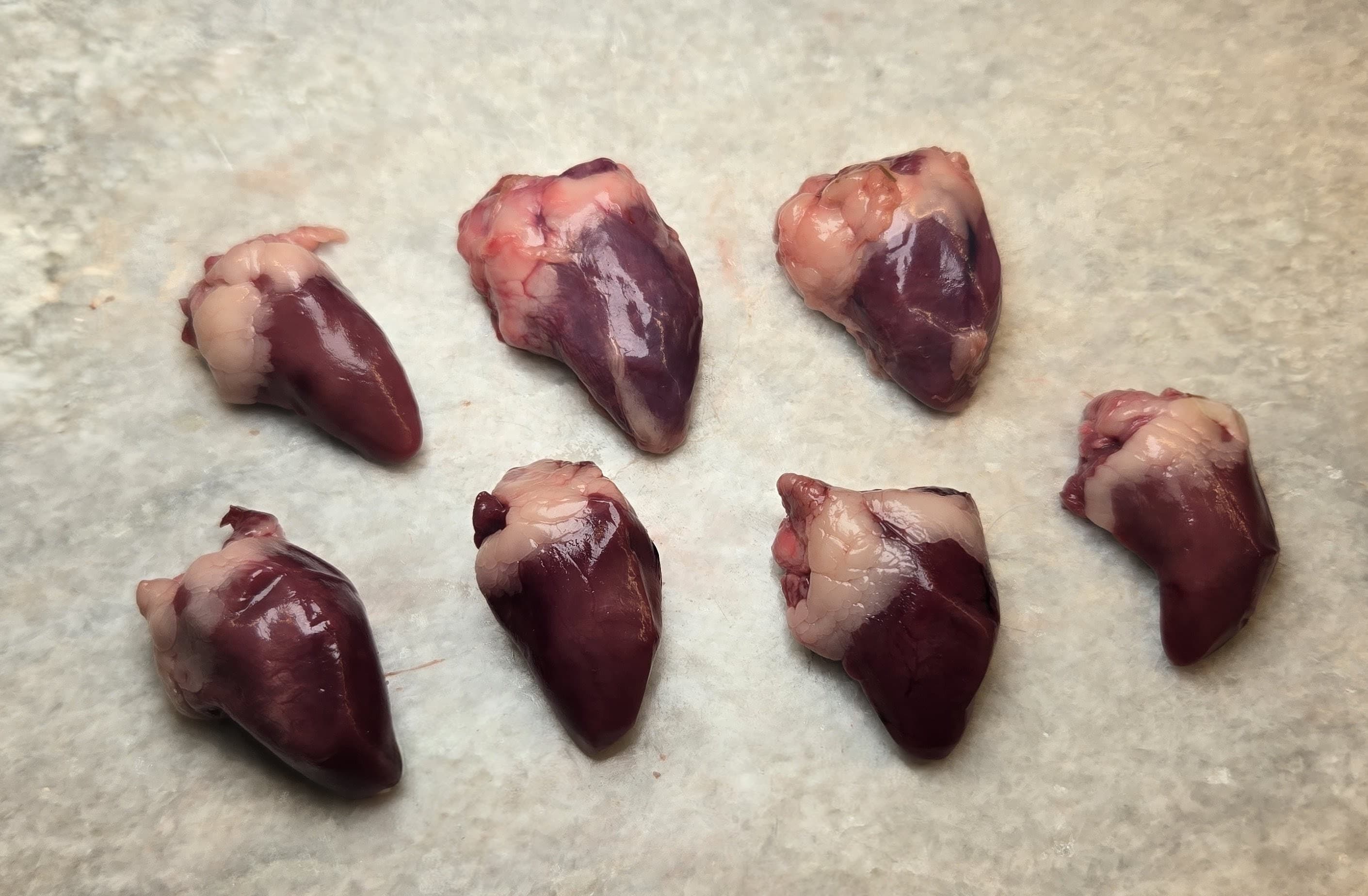 Pastured Chicken Hearts