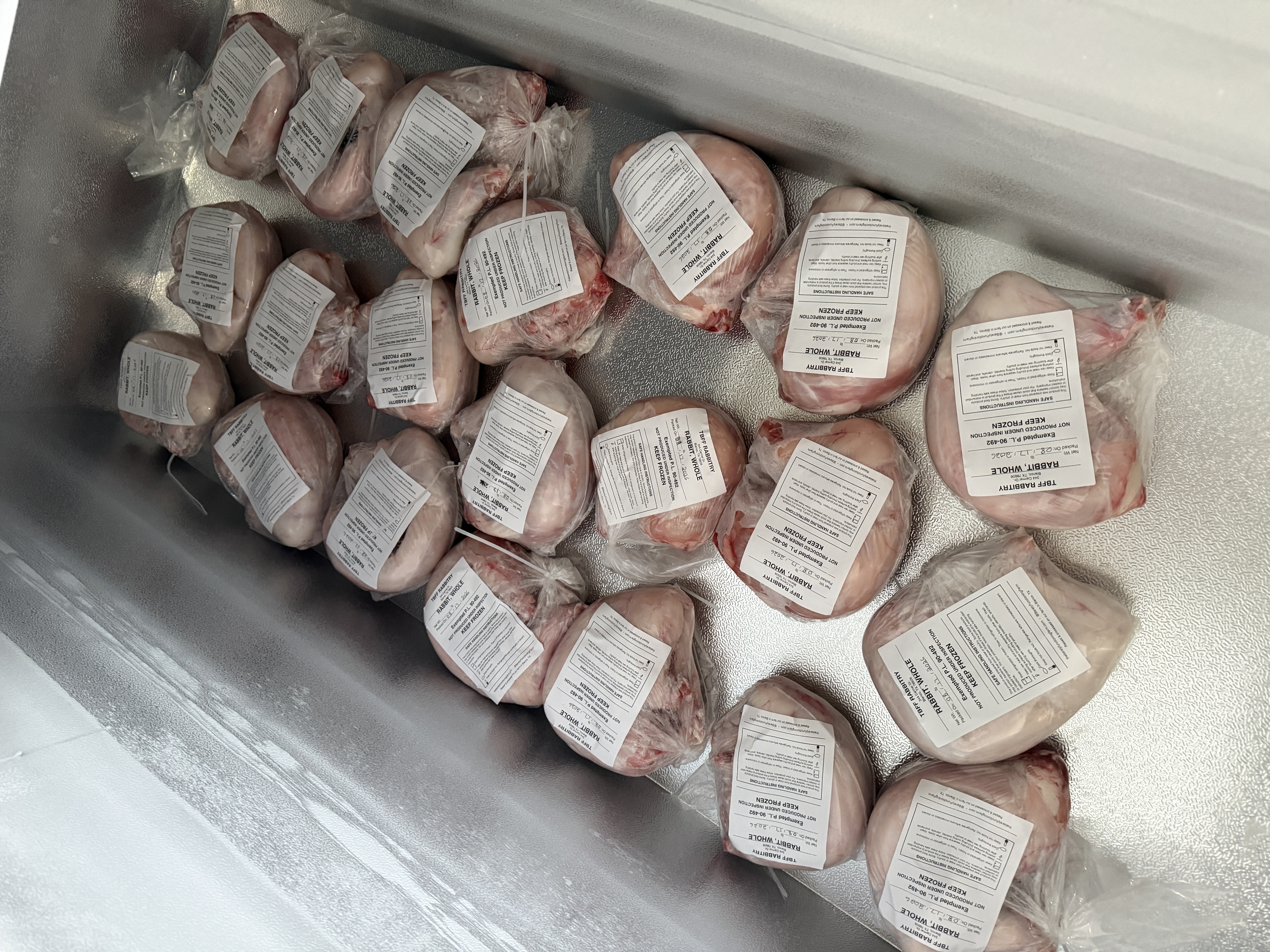 Rabbit Meat (whole frozen)