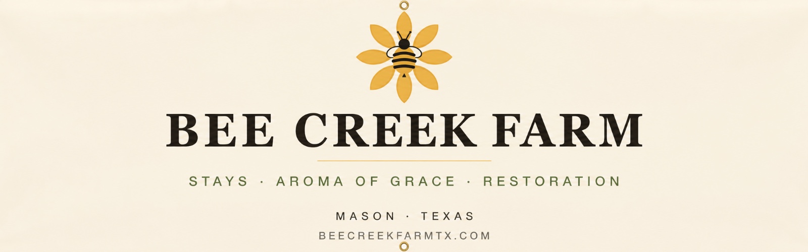 Bee Creek Farm banner